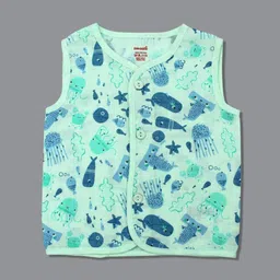 Babies Infants Printed Organic Cotton Button Jabla NJBF250648S-image-5