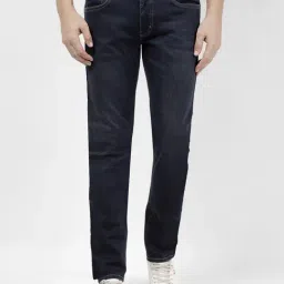 Numero Uno Navy Skinny Fit Jeans-image-85