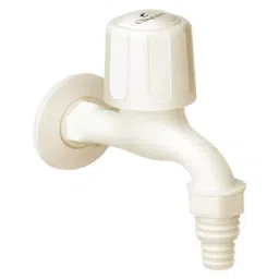 Cliquin Galaxy Series Wall Mount PTMT Nozzle Bib Tap with Wall Flange in Ivory Color, GX-1004-image-78