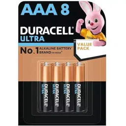 Duracell Ultra AAA Alkaline Batteries (Pack of 8)-48