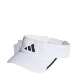 Adidas RUN A.R. White Solid Visor Cap-image-34