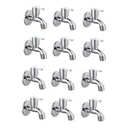 ALTURAS Stainless Steel Flora Bib Tap for Bathroom and Kitchen (Set of 12 Pcs)-image-33