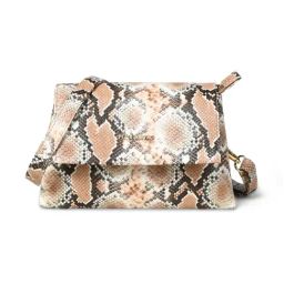 PELLE LUXUR Brown Animal Effect Small Cross Body Bag-27