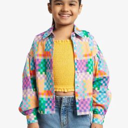 Ed-a-Mamma Multi Cotton Regular Checks Top-image-34