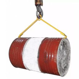 Dayton Steel 55 gal Drum Lifter, 21VG59 (Yellow)-image-55