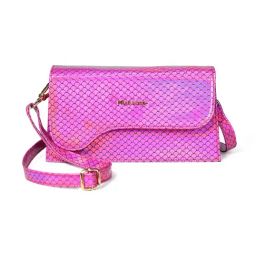 PELLE LUXUR Pink Textured Small Cross Body Bag-22