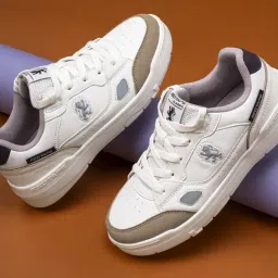 Red Tape Women's Hustle Series Ivory Casual Sneakers-image-10