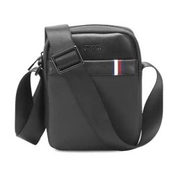 TOMMY HILFIGER Black Seymore Textured Cross Body Bag-98