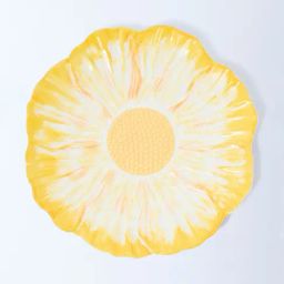 Westside Home Yellow Floral Detailed Side Plate-image-23