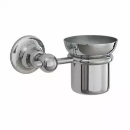 PLUMBER Wall Mounted Chrome Finish Tumbler Holder with Metal Tumbler, ERM-0914-image-98