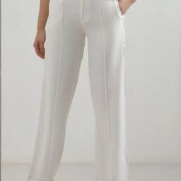 ELLEVEN White Plain Pants-image-34