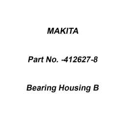 Makita Bearing Housing B Suitable for DUA250, Part No 412627-8-image-32