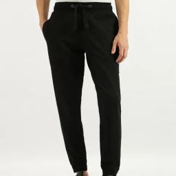 United Colors Of Benetton Black Slim Fit Joggers-image-35