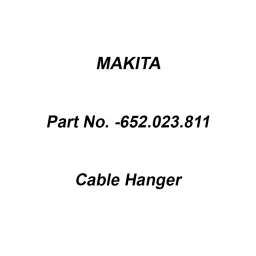 Makita Cable Hanger Suitable for UV3200, Part No 652.023.811-image-77