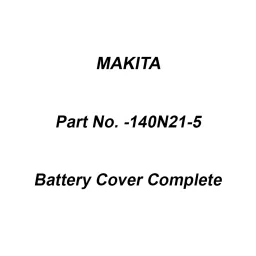Makita Battery Cover Complete Suitable for DLM382, Part No 140N21-5-56