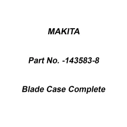 Makita Blade Case Complete Suitable for M4100B, Part No 143583-8-picture-27