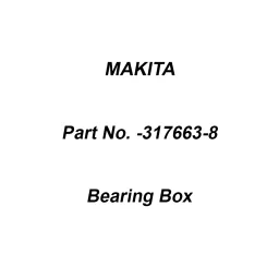 Makita Bearing Box Suitable for MT240, Part No 317663-8-picture-43