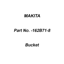 Makita Bucket Suitable for DLM230, Part No 162B71-8-picture-20
