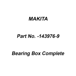 Makita Bearing Box Complete Suitable for DTD154, Part No 143976-9-image-64