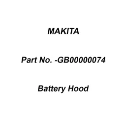 Makita Battery Hood Suitable for DLM330, Part No GB00000074-picture-45