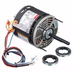 Dayton 1/2 HP Single Phase Ring Stud Mount Direct Drive Blower Motor, 4M101-13