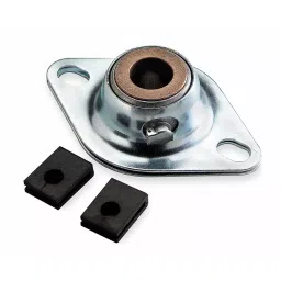 Dayton Rhombus Plain Sleeve 2 Bolt Flange Bearing 5/8 inch Bore Dia, 4X816-image-44