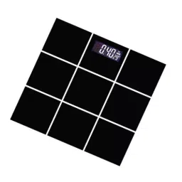 Weightrolux Black Digital Display Weighing Scale for Personal Health Check-Up EPS-2009BLACK-28
