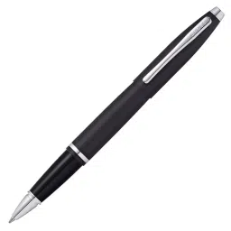 Cross CALAIS Chrome Plated Matte Black Roller Ball Pen (Black), AT0115-14-picture-18