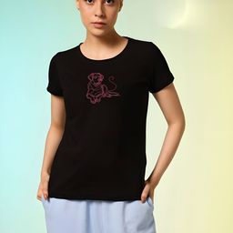 SZN Women Printed T-shirt-picture-6