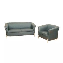 Modern India Seating MISSF25 2+1 Seater Leatherette Office Sofa , Black-picture-16