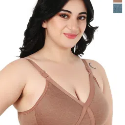 Designer Bugs Pack Of 2 Full Coverage Seamless Bra-picture-4