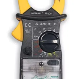 Metravi M-600 Analogue Clamp Meter 0 - 600A-15
