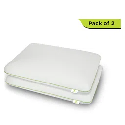 Cushows Memory Foam Contour Cervical Pillow For Relief From Neck Pain For Side Sleepers WithLarge Size PACK OF 2 White-picture-46