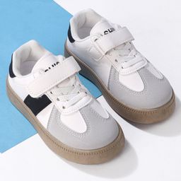 Oh! Pair Sneakers Shoes with Velcro Closure -Black-image-37