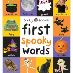 pan macmillan india First 100 Padded: First Spooky Words Board Book By Roger Priddy - English-picture-0