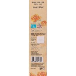 iris homefragrances Iris Reed Diffuser Refill Pack with Reed Sticks Fragrance Amber Rose - 100 ml image 3