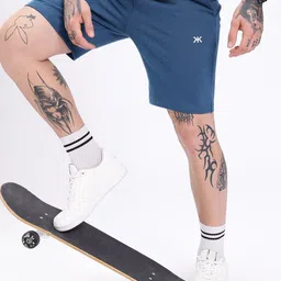 Kook N Keech Men Premium Knitted Shorts-picture-13