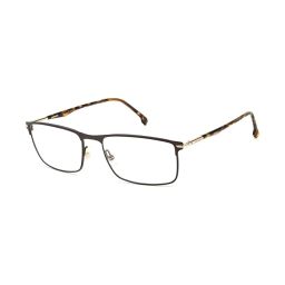Carrera Brown Rectangular Eye Frames for Men image 1