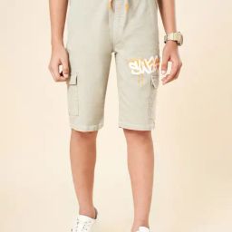 Coolsters by Pantaloons Boys Khaki Cotton Solid Shorts-image-92