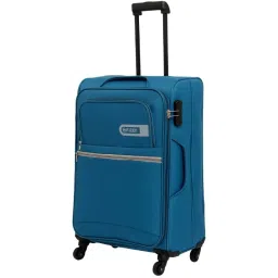 Citizen Journey Pulse Blue Solid Soft Large Trolley Bag - 78 Cms image 1