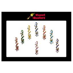 Comet Busters 8 Pcs Multi-Coloured Reusable Bindi image 4