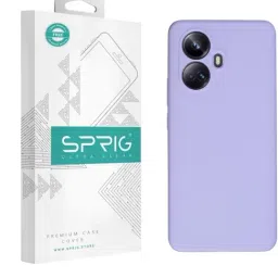 Sprig Liquid Silicone Back Cover for REALME 10 PRO PLUS 5G (Purple)-image-97