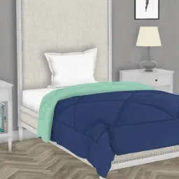 Bianca Carlson Navy & Blue 210 TC Comforter - Set of 1-28