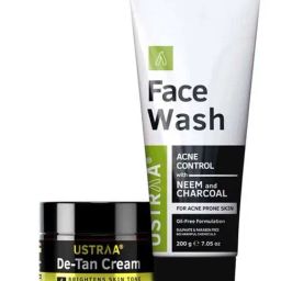 Ustraa De tan Cream & Neem & Charcoal Face Wash-image-25