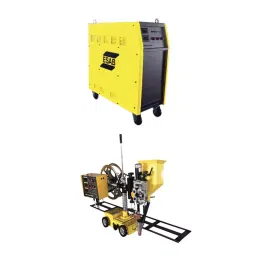 ESAB 1250 A 3 Phase IGBT Inverter Power Source and Saw Tractor CPRA 1250i + SAW TRACTOR CPRA, Yellow-image-32