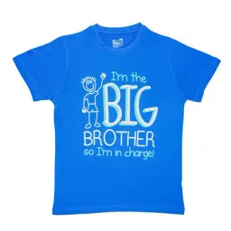 Proteens Boys Blue Cotton Printed T-Shirt-image-56