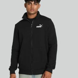Puma Black Regular Fit Jacket-image-87