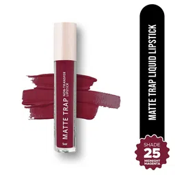 Hilary Rhoda Matte Trap Non Transfer Liquid Lipstick - 5 ml - Midnight Magenta - 25-19