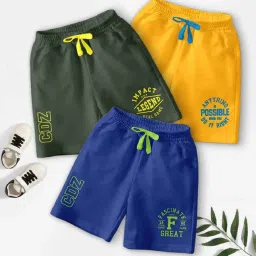 Codez Boys Multicolor Printed Shorts image 1