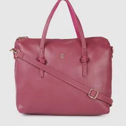Baggit Burgundy Solid Handheld Bag-18